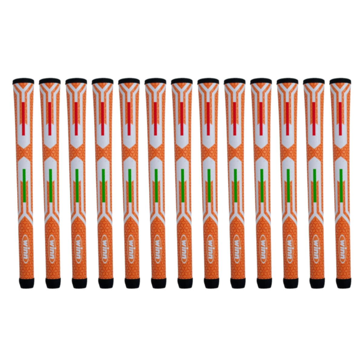 Golf Grip Set of 13 Tourwinn Standard Size 52WLBO-ORG for Improved Accuracy