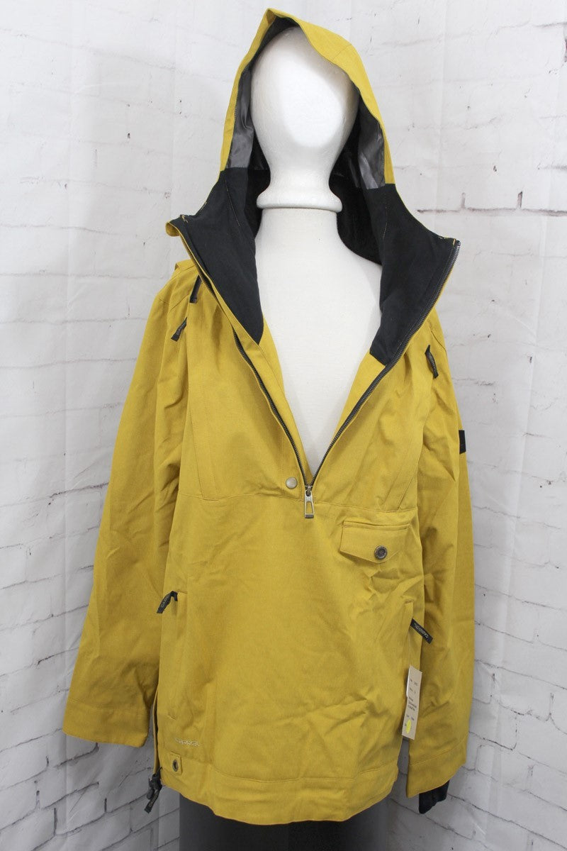 Men's Snowboard Anorak Jacket - Waterproof Breathable Winter Shell