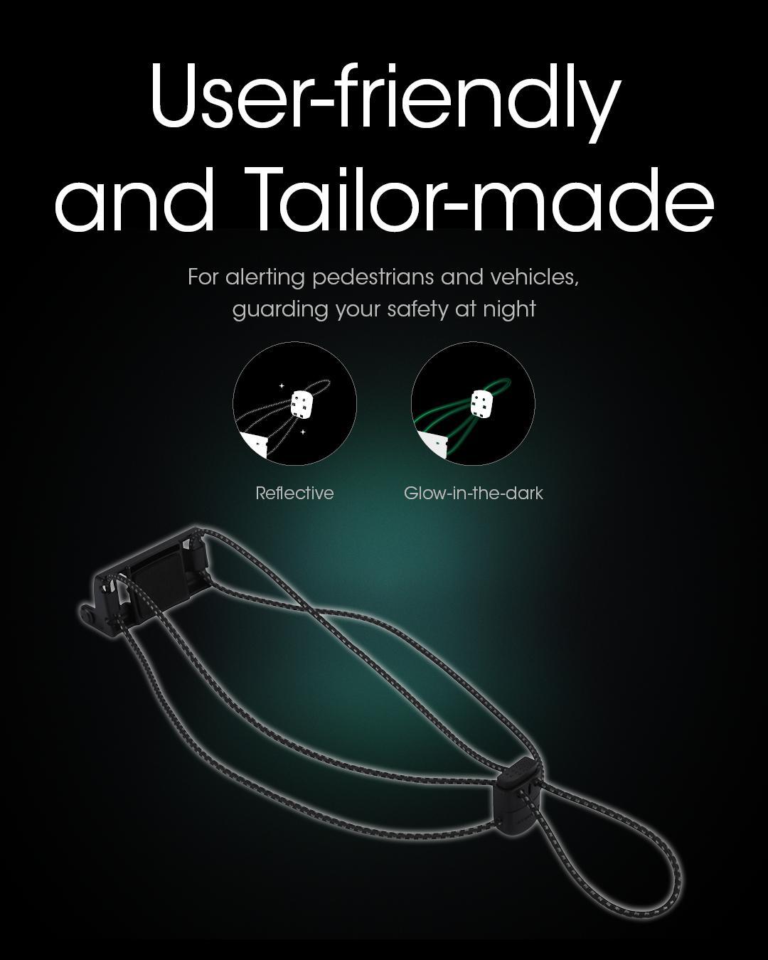 Rechargeable Headlamp with 400 Lumens, Ultralight, Dual Beam, USB-C