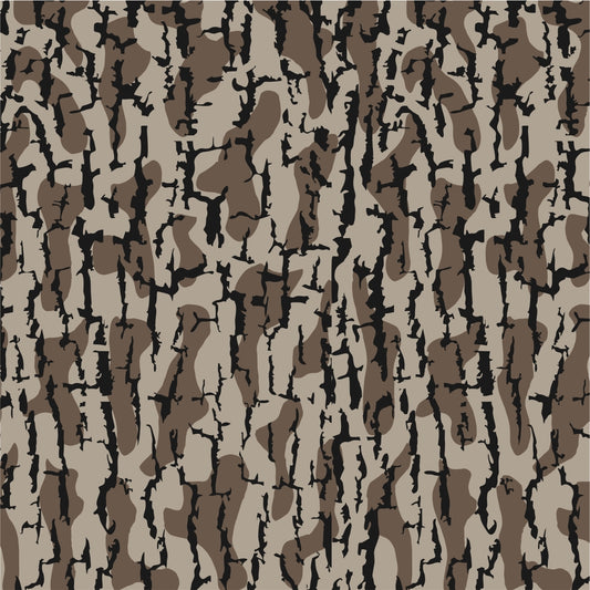 Duck Boat Camo Stencil Kit 28x28 Inches - Waterproof HD Timber Pattern