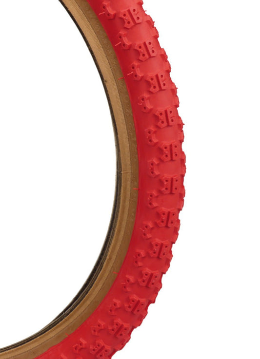 20x2.125 BMX Skinwall Tire with Classic Comp III Tread - Red