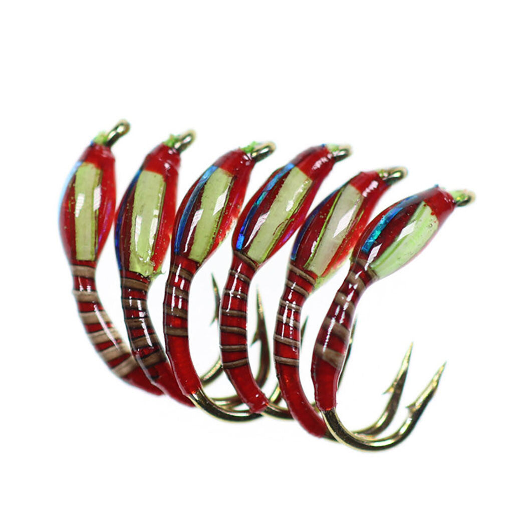 Artificial Fly Fishing Bait Lures Set for Trout Bass Wet Dry Flies Assortment