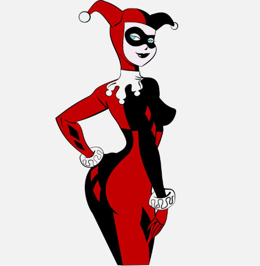 Harley Quinn Comic Sticker Decal 3 Inch Vinyl Waterproof Car Laptop Decor