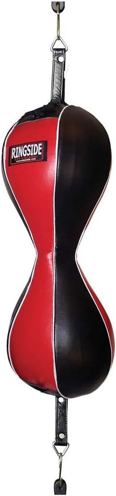 Double End Boxing Bag 16"W x 2"H Leather Training Equipment