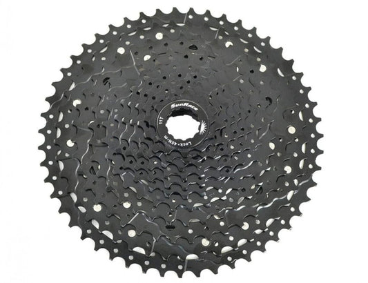 SunRace 11-Speed MTB Cassette 11-51T Wide Range Gear for Trails & Road