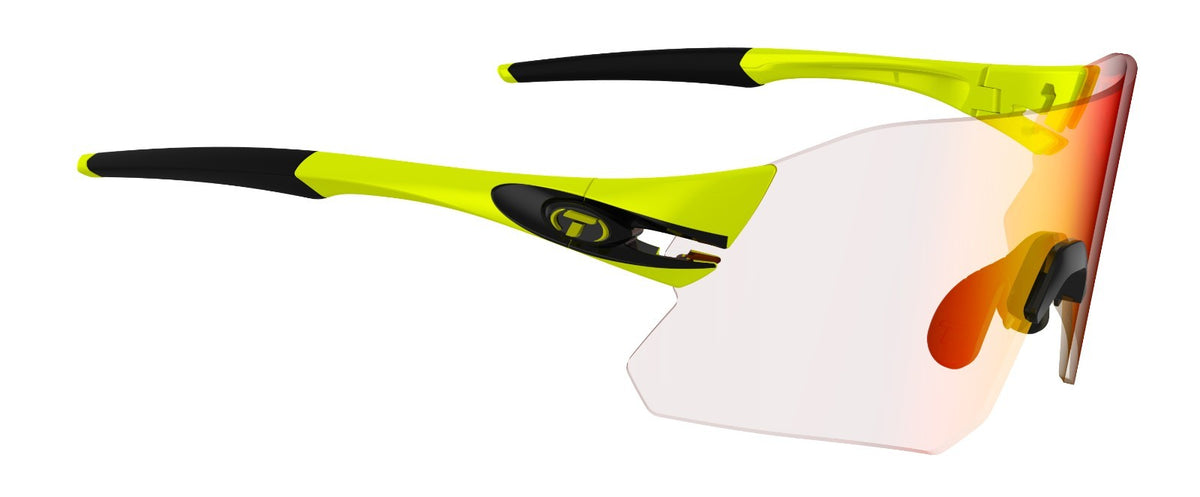 Cycling Sunglasses with Photochromic Red Mirror Lenses - Large Fit