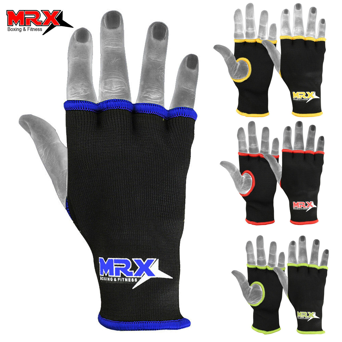Unisex MMA Boxing Inner Gloves Pair with Wrist Support and Breathable Cotton
