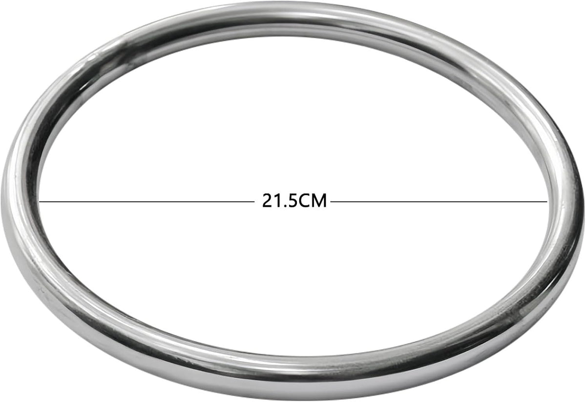 Stainless Steel Wing Chun Ring for Martial Arts Training Grip Strength