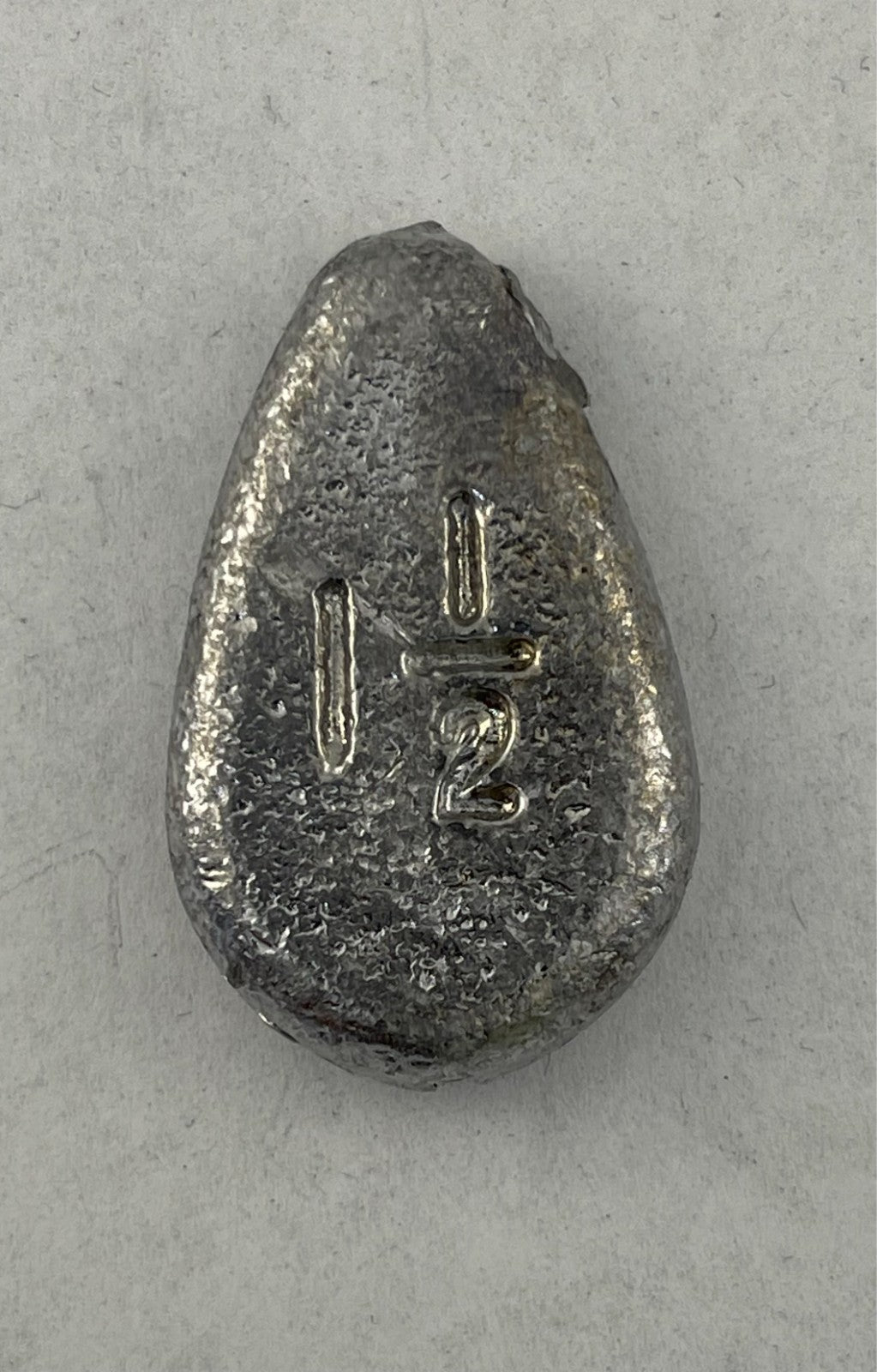 25 Pack 1.5 oz No-Roll Coin Shape Fishing Sinkers for Bottom Fishing