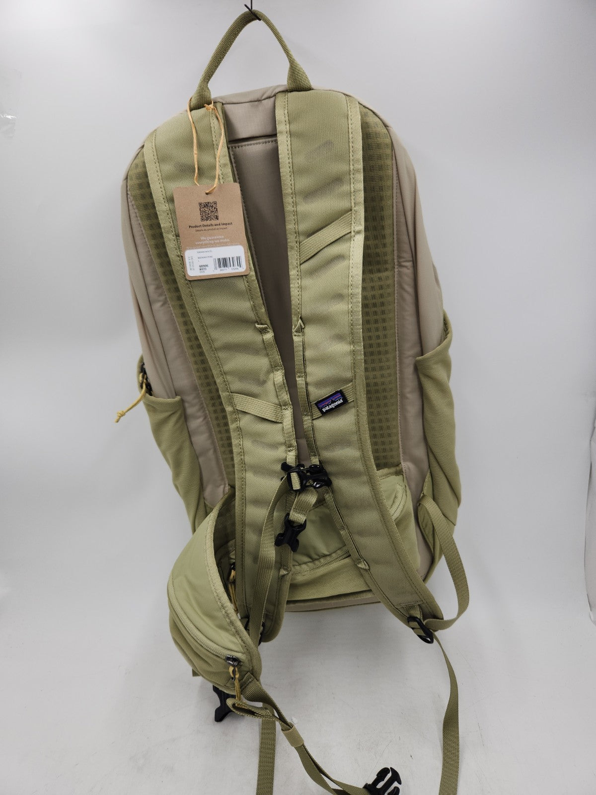 22L Weathered Stone Hiking Backpack with Multiple Compartments
