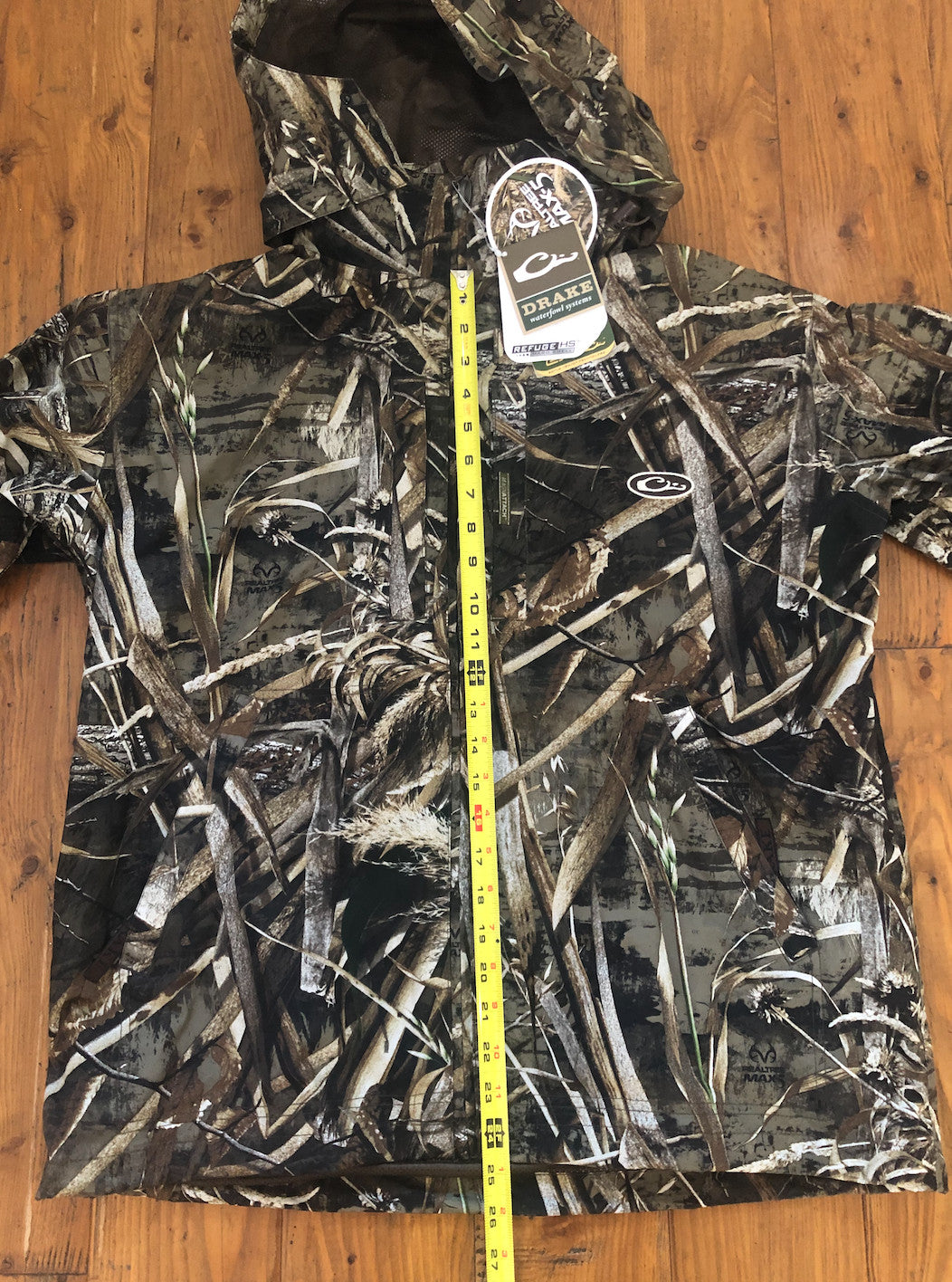 Waterproof Hunting Jacket with Vented Underarms - Max 5 Camo, Full Zip