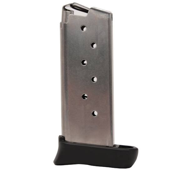 Sig Sauer P938 9mm 7-Round Stainless Steel Magazine with Finger Rest