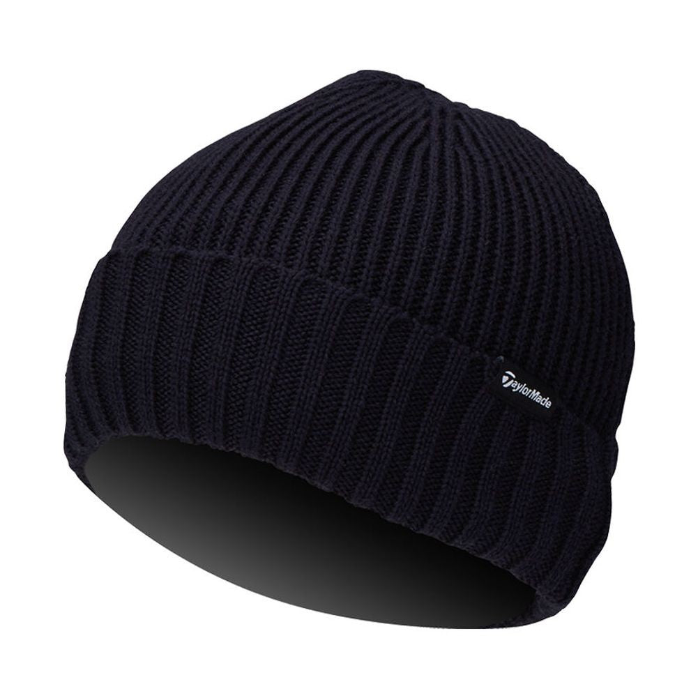 Golf Beanie Hat One Size Ribbed Knit Winter Cap for Cold Weather 2023
