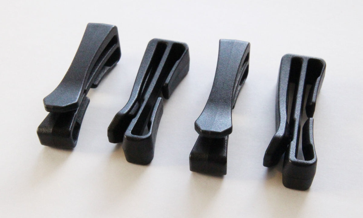 Heavy Duty Reusable Webbing Strap Keepers for Backpack & Outdoor Gear
