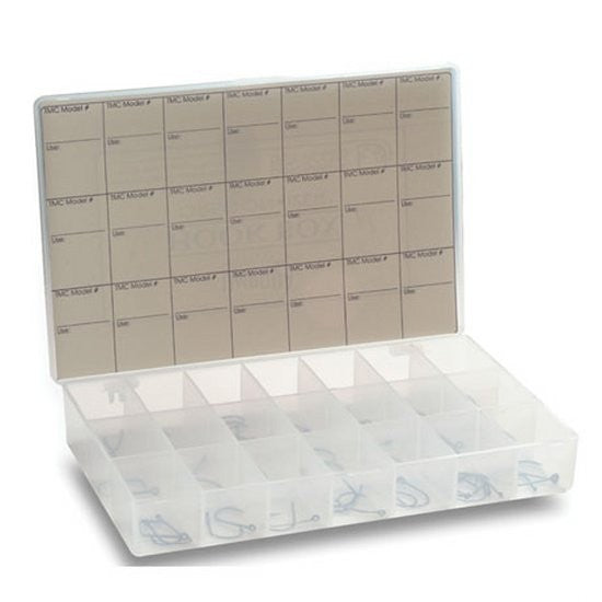 Fly Fishing Hook Box with 21 Compartments - Durable Tackle Organizer