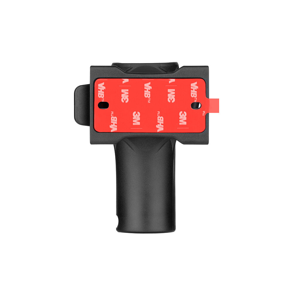 High Power LED Flashlight with Holster - 4600 Lumens, Matte Black