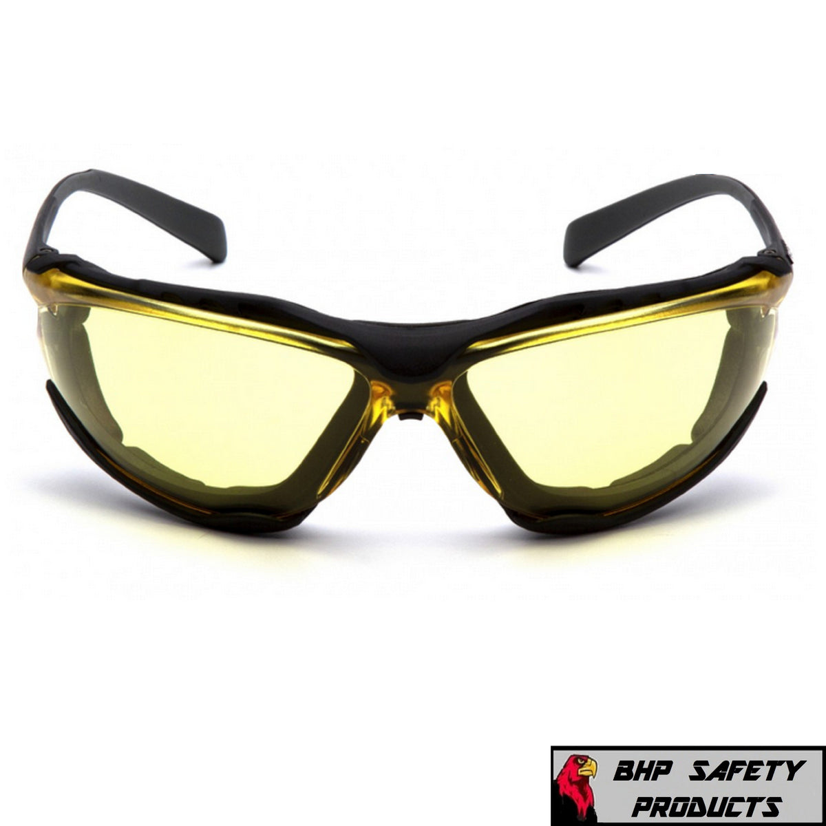Proximity Safety Glasses with Anti-Fog Lenses & Foam Padding for Motorcycle Safety