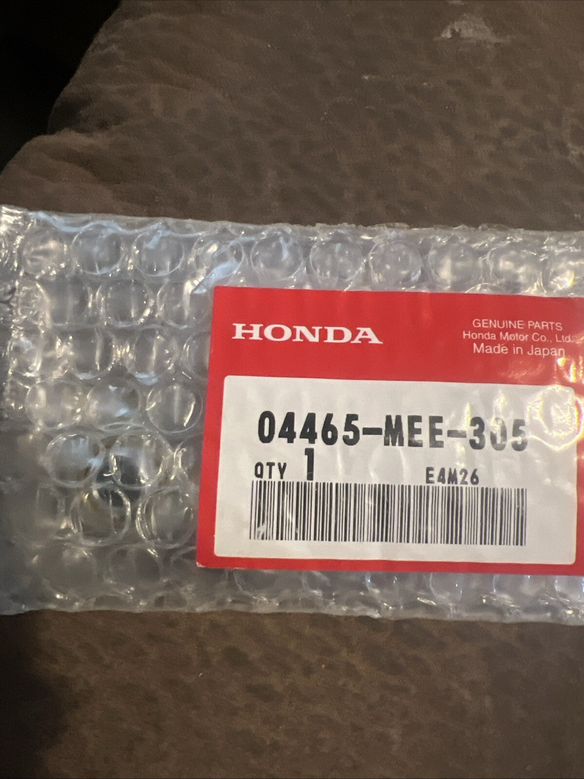 Honda OEM Tie Rod Set 04465-MEE-305 Steering Control Components