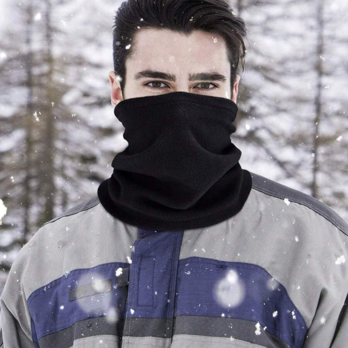 Winter Neck Gaiter Face Mask Scarf - Windproof Fleece Ski & Outdoor Gear