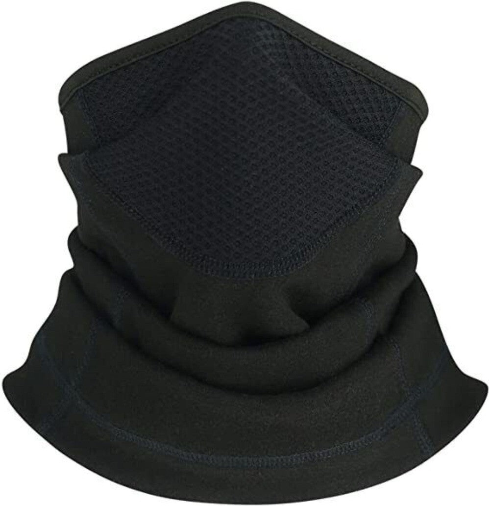 Winter Neck Gaiter Face Mask - Windproof Fleece Scarf for Cold Weather