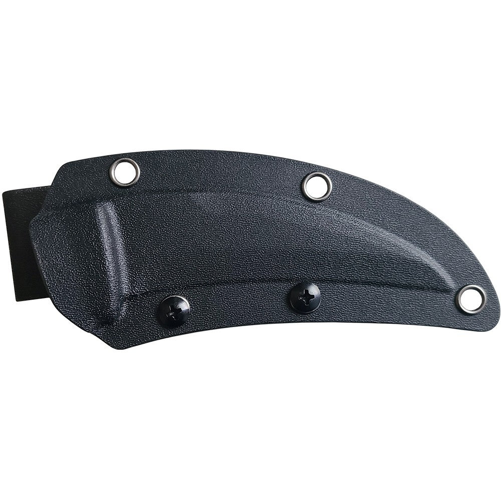 Fixed Blade Karambit Knife with Black Sheath - 3.15 Inch D2 Steel, EDC Ready