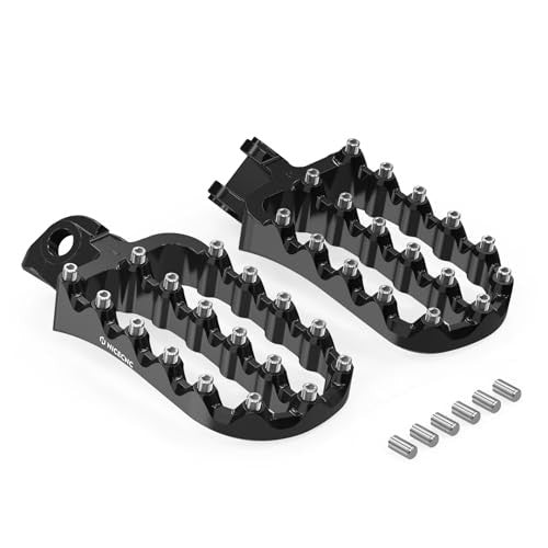 Motorcycle Foot Pegs for KTM 690 Enduro, Adventure & SMC Bikes - Aluminum Pedal Steps