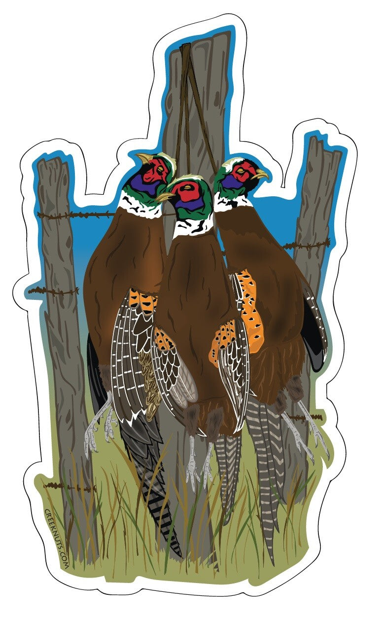 Hunting Dog Bird Decal Sticker for Upland Pheasant Hunt & Bird Dogs