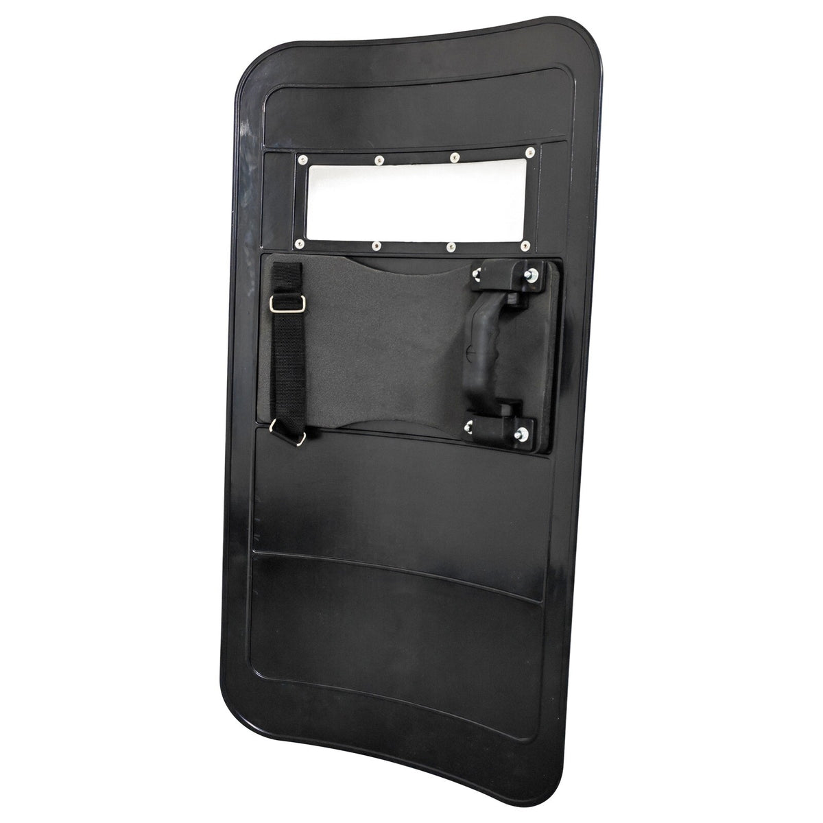 Impact-Resistant Transparent Riot Shield 500x900mm Lightweight Hand-Held PC