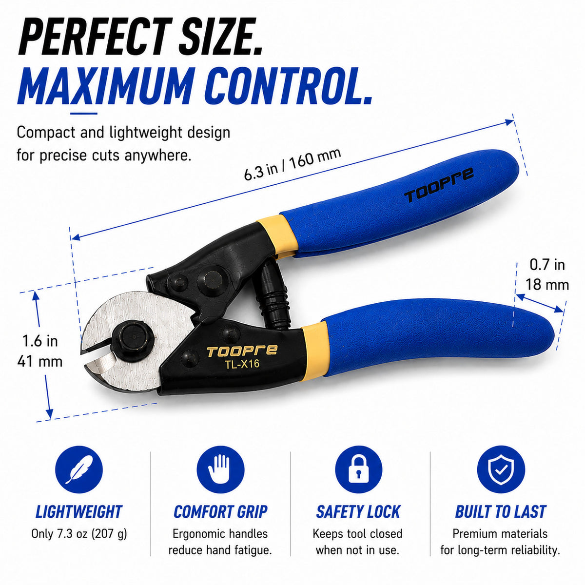 Bicycle Cable and Housing Cutter Tool for MTB & Road Bikes
