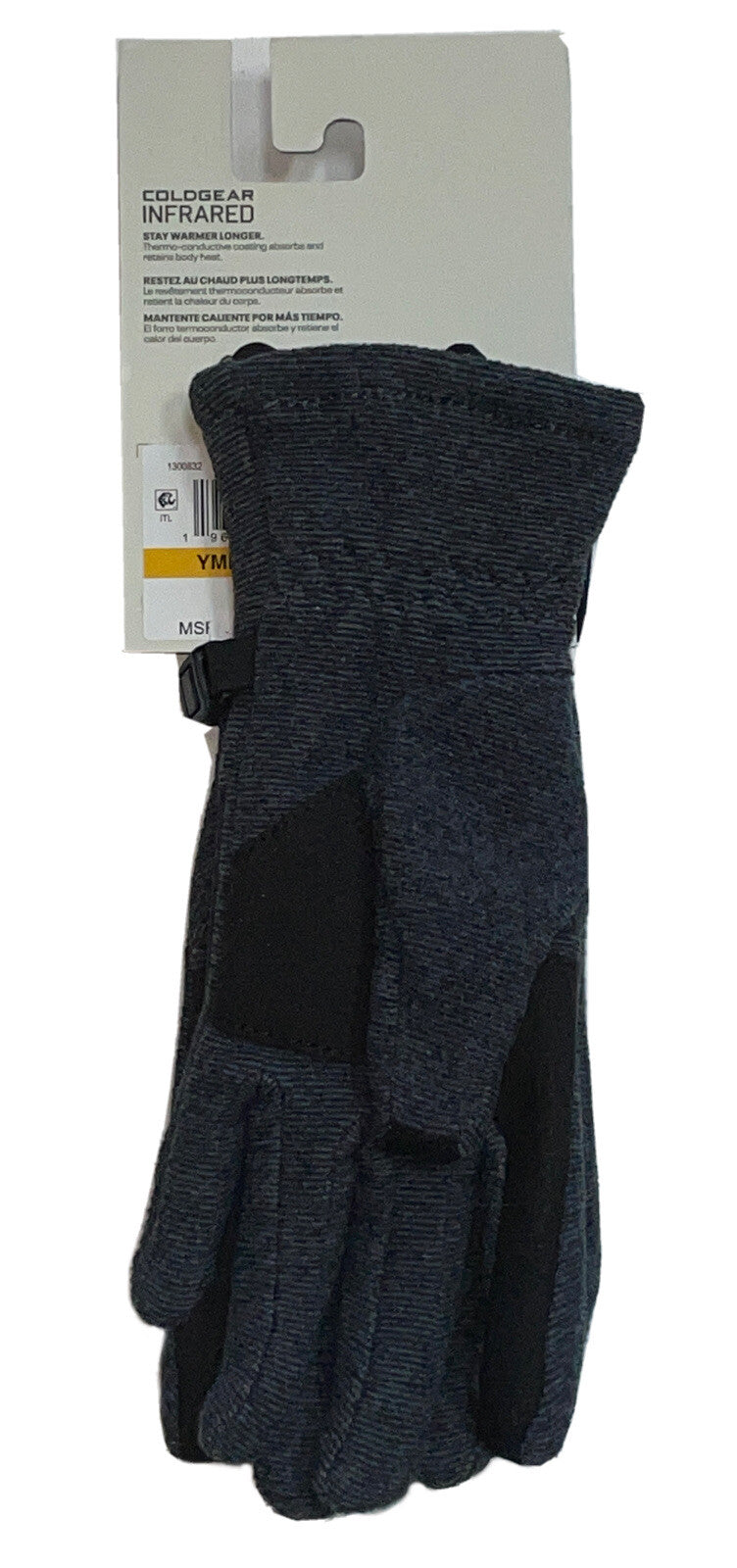 Youth Insulated Fleece Gloves - ColdGear Infrared Touchscreen Warm Winter Gloves