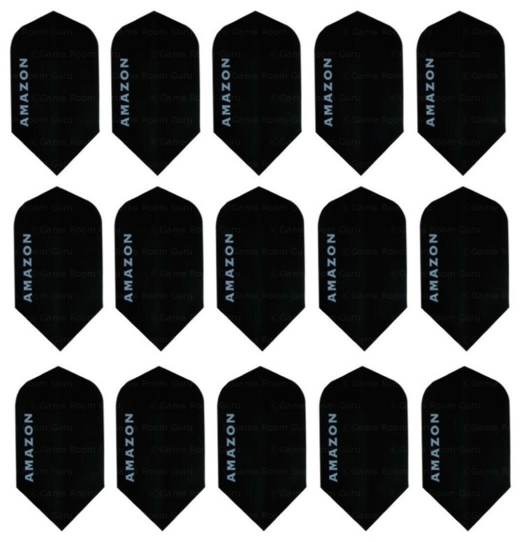 Dart Flights 5 Sets Transparent Slim Darts Flights - UK Poly 100 Micron
