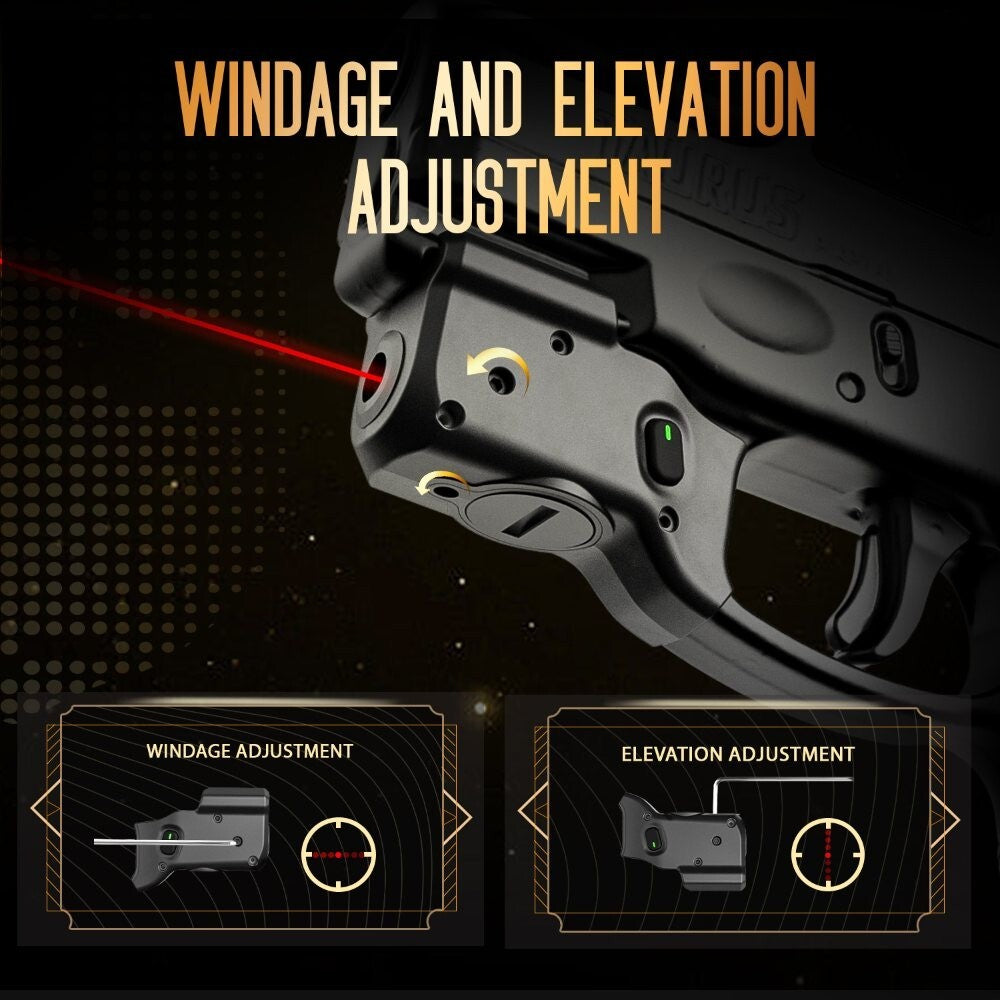 Red Laser Gun Sight for Taurus G2C G3C PT111 Millennium G2 PT140