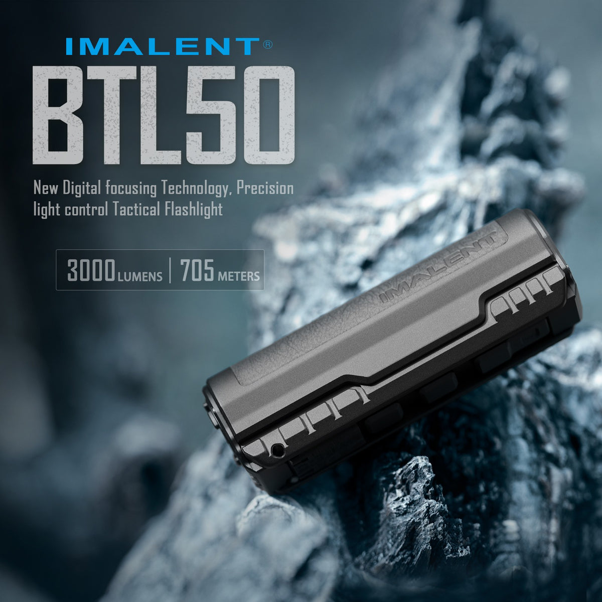 Rechargeable LED Tactical Flashlight 3000 Lumens Zoomable Waterproof