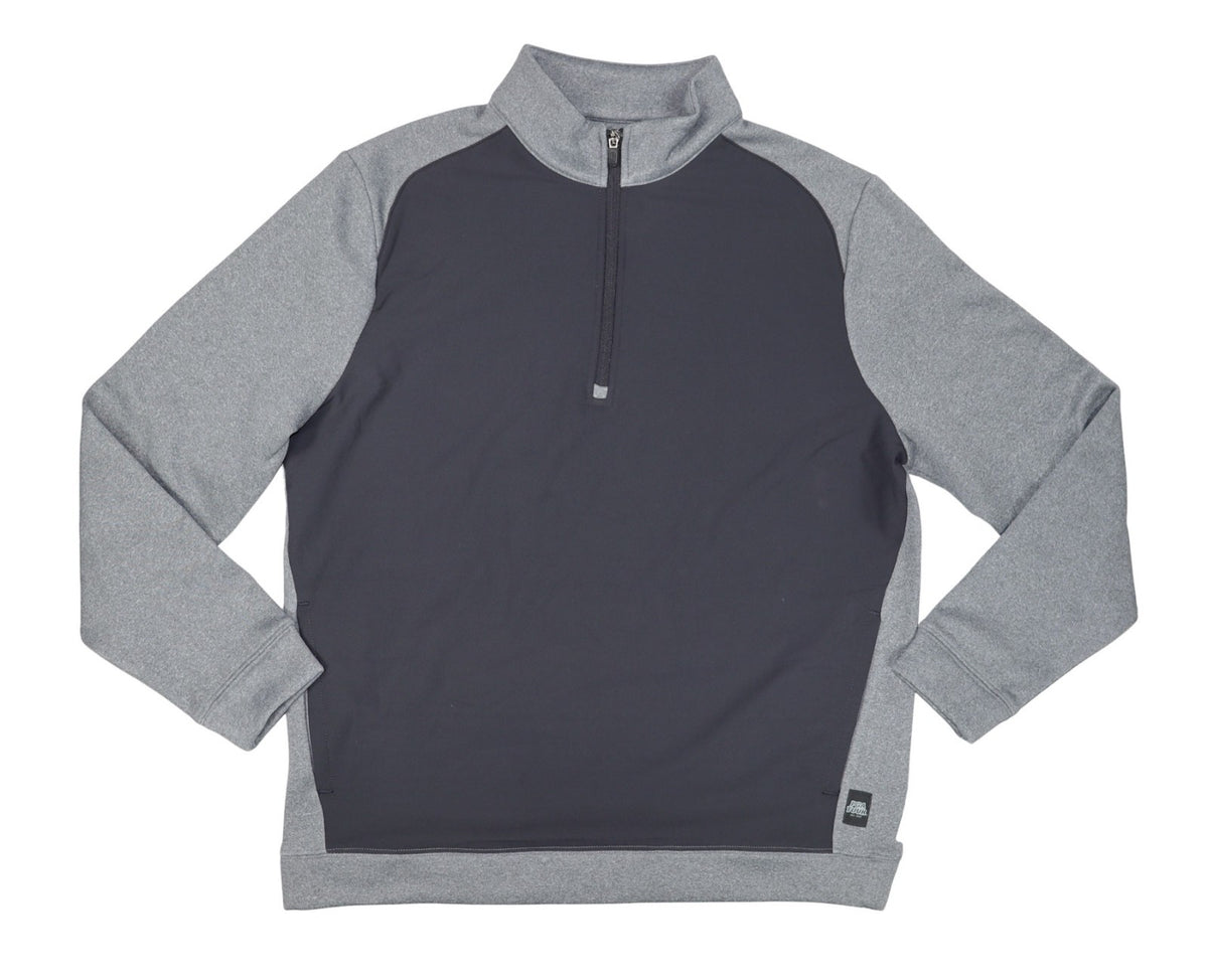 Men's Thermal Golf Jacket 1/4 Zip Softshell Pullover with Pockets