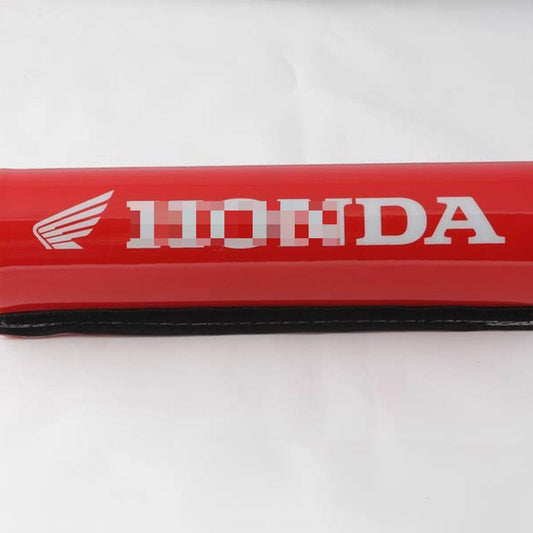 7.9-Inch Red White Foam Crossbar Protector Pad for Bikes ATV Motorcycle