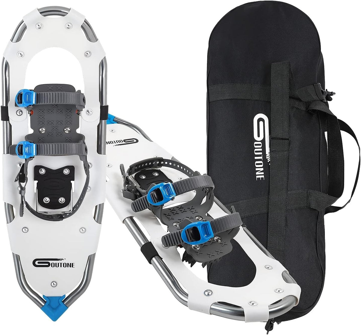 Lightweight Snowshoes for Men and Women - Adjustable 21/27 Inch Winter Gear