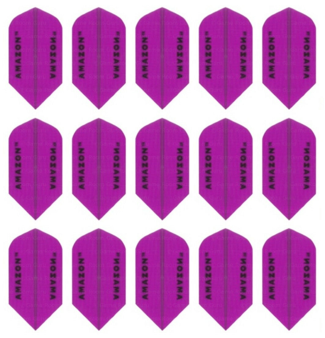 Dart Flights 5 Sets Transparent Slim Darts Flights - UK Poly 100 Micron
