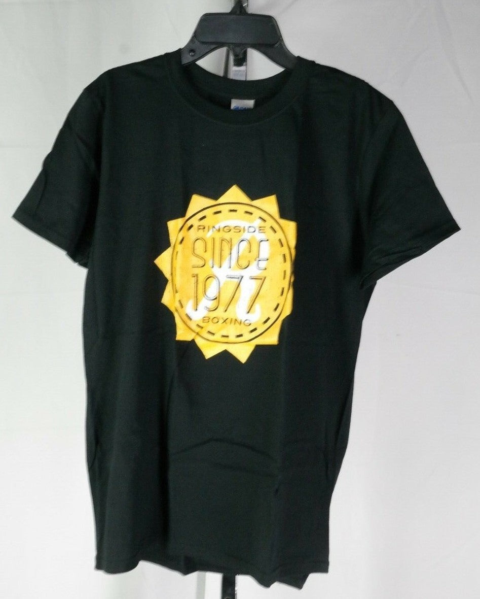 Ringside Since 1977 Short Sleeve Shirt - Black, Men's Medium