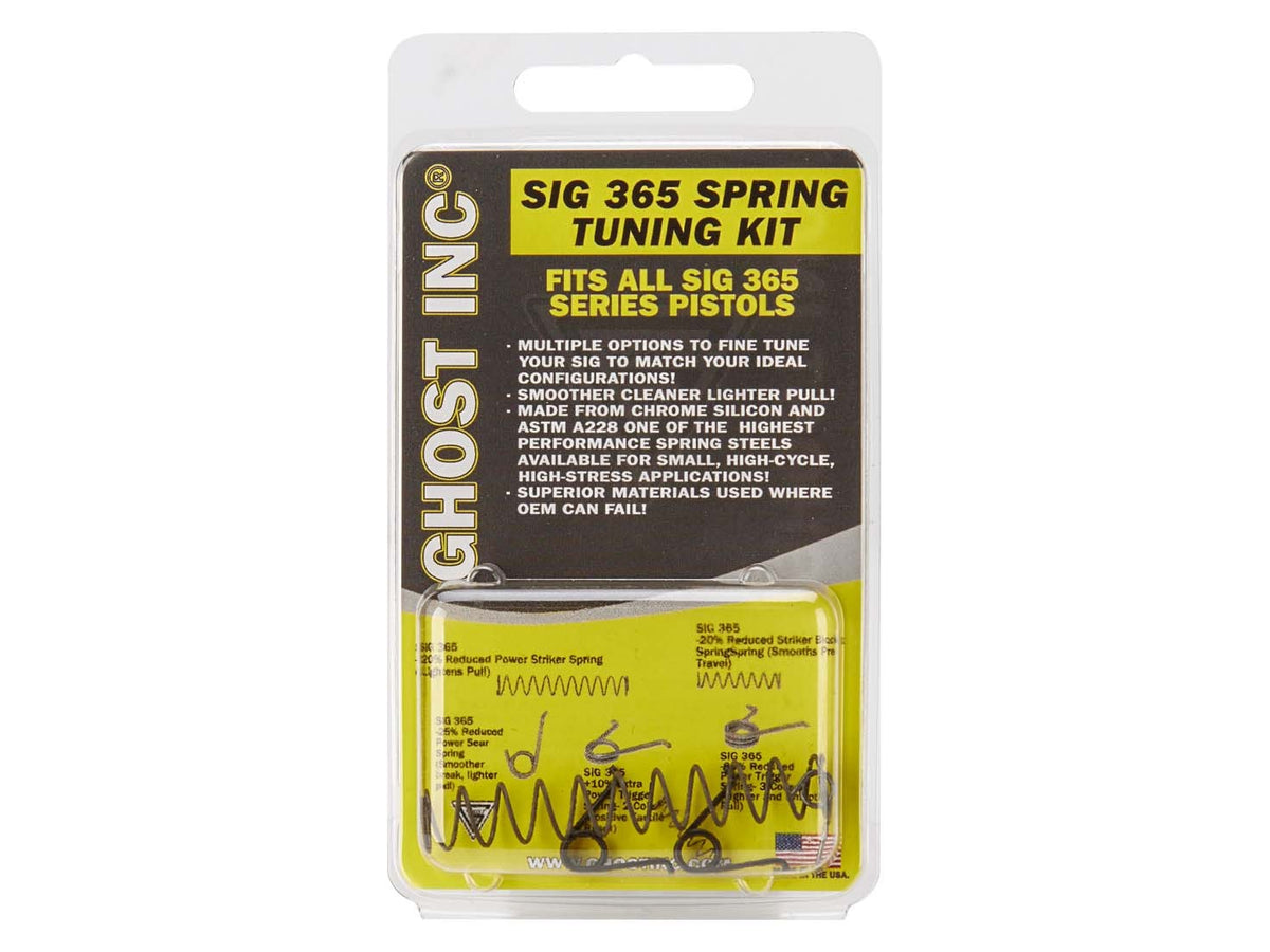 Spring Tuning Kit for Sig Sauer P365 Pistols - Trigger Upgrade with Multiple Springs