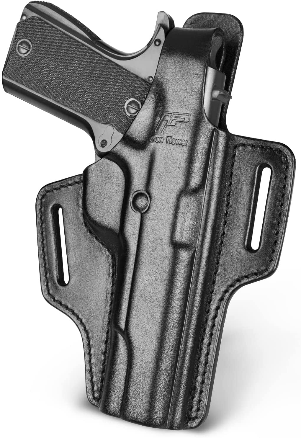 Full Grain Leather Holster for 1911 Pistol - Custom Fit for Colt Kimber Springfield