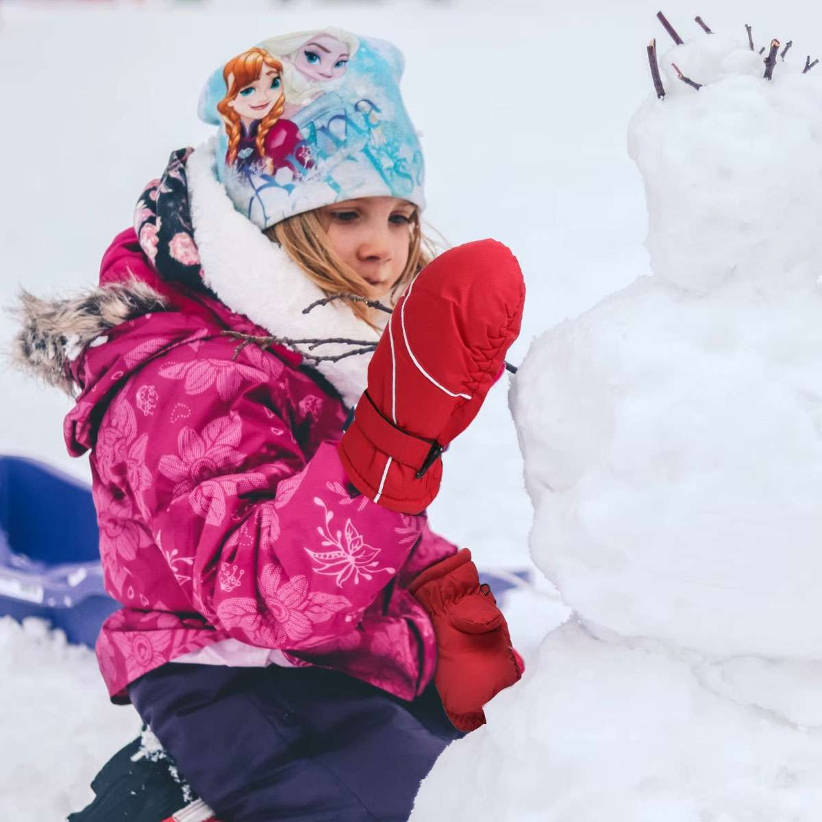 Kids Waterproof Windproof Winter Gloves for Snow and Outdoor Activities