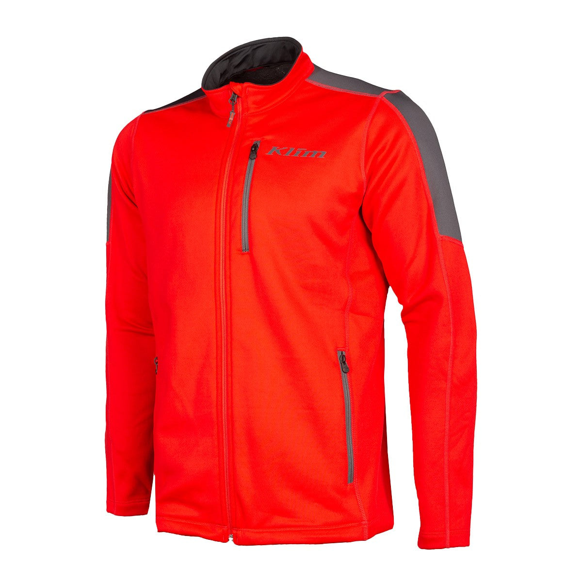 Insulated Snowmobile Jacket - Warm Fleece Midlayer for Outdoor Sports