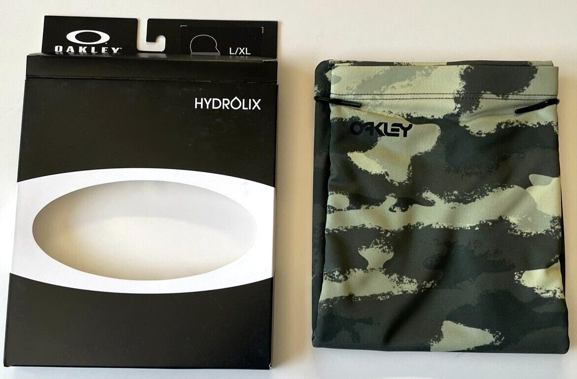 Hydrolix Face Cover Mask with Reflective Tag and Moisture-Wicking Fabric - Green Camo