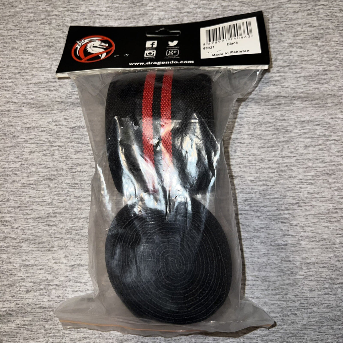 Martial Arts Knee Wraps for MMA Boxing Taekwondo Support Black Adult