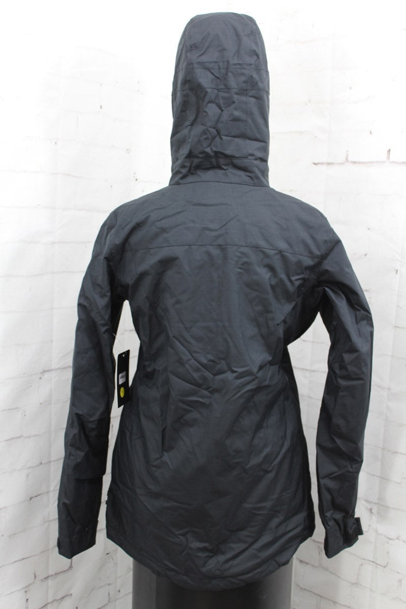 Women's Snowboard Jacket Waterproof Insulated Ski Coat Anthracite Black