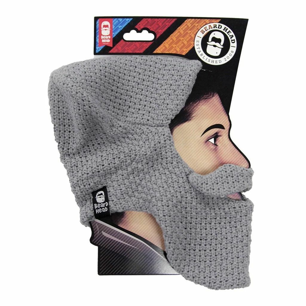 Beard Head Classic Knit Bearded Face Mask & Hat - Unisex Winter Accessory