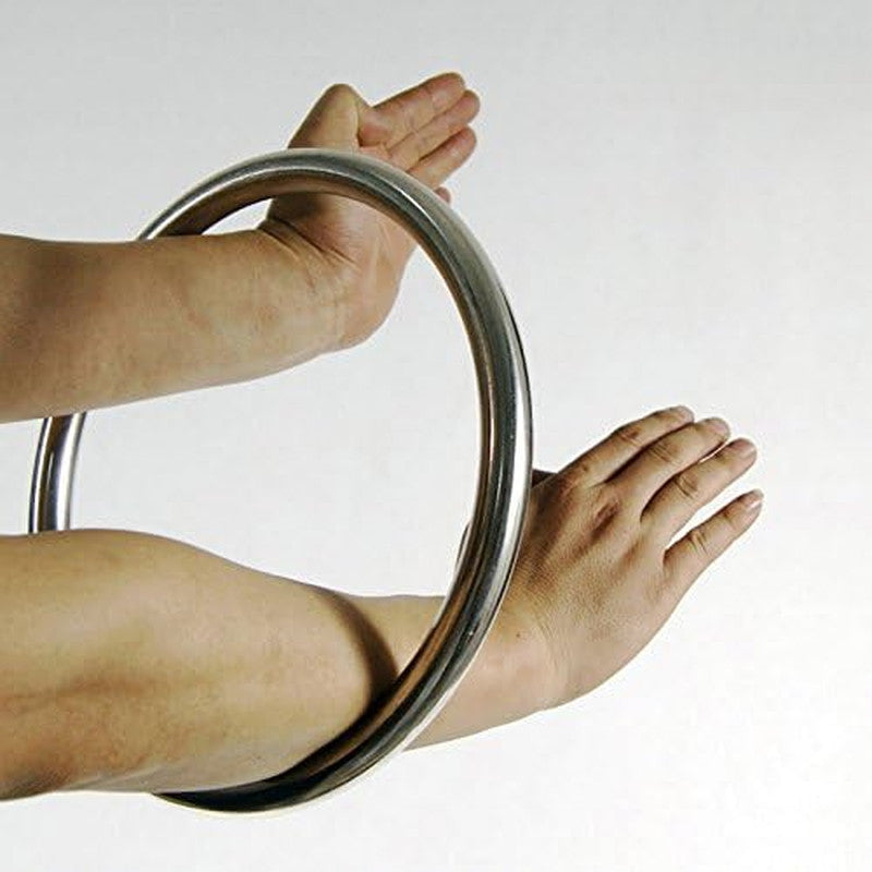 Wing Chun Steel Ring Hand Strength Training Equipment for Kung Fu