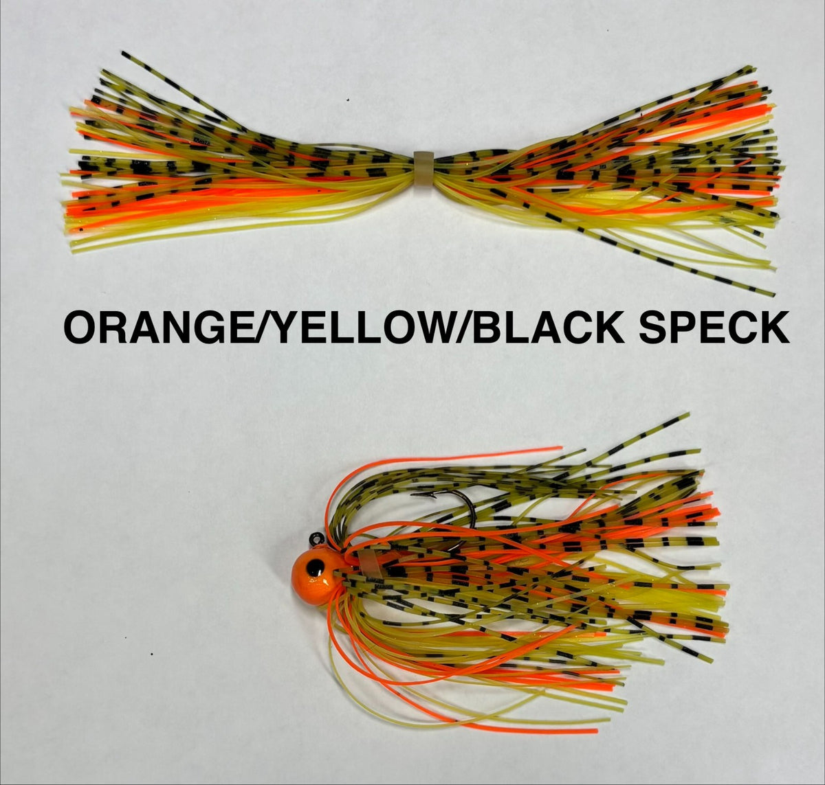 Fishing Lure and Jig Bait Skirt Set - 10 Pack, 50 Strands, 6 Colors