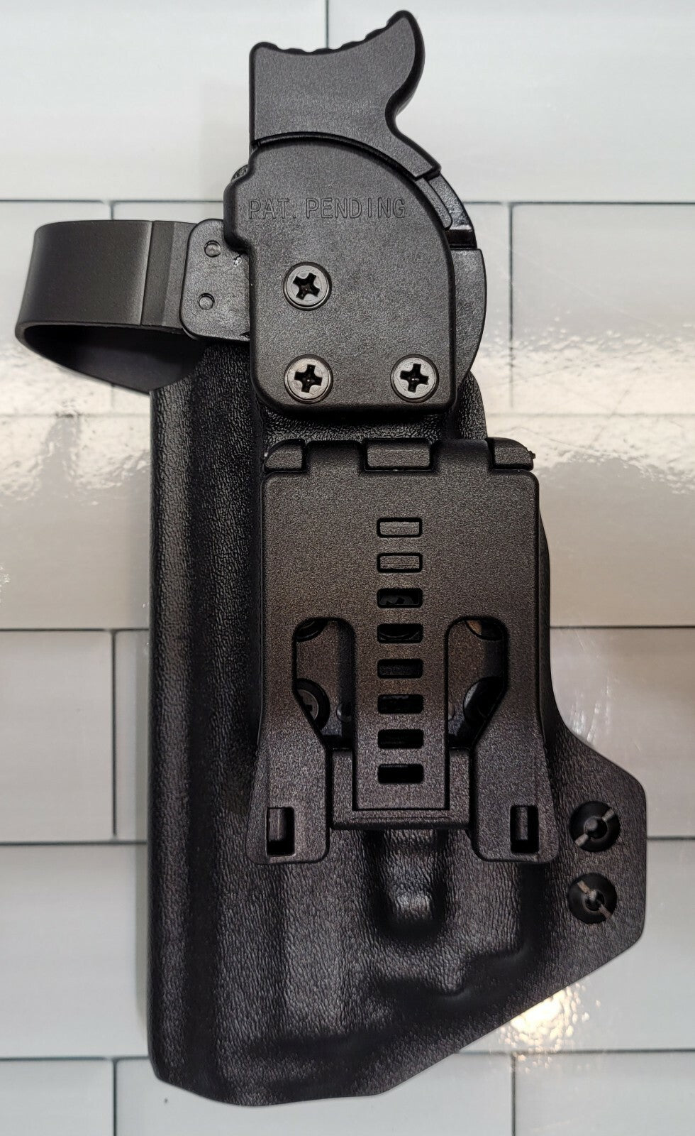 OWB Holster for Canik TP9SFT Speed-Lock Level II Retention with PL-Mini 2