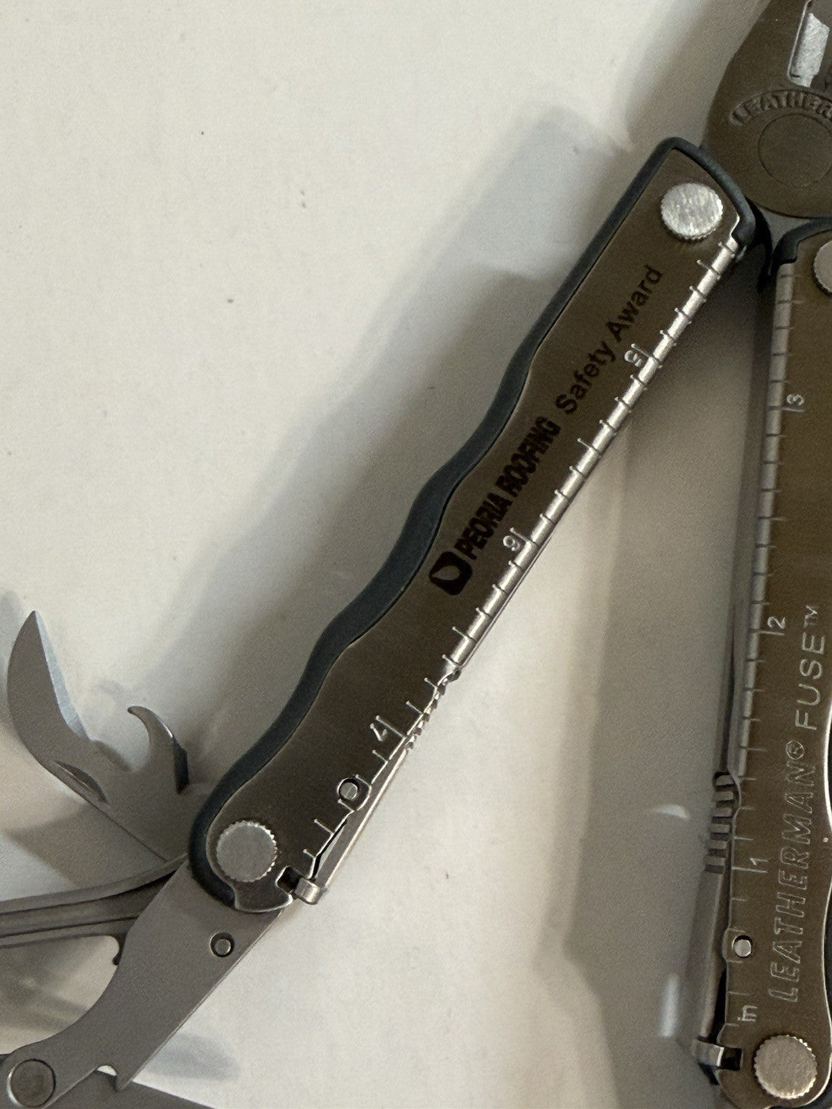 Leatherman Fuse Stainless Steel Multi-Tool Pliers with Leather Sheath